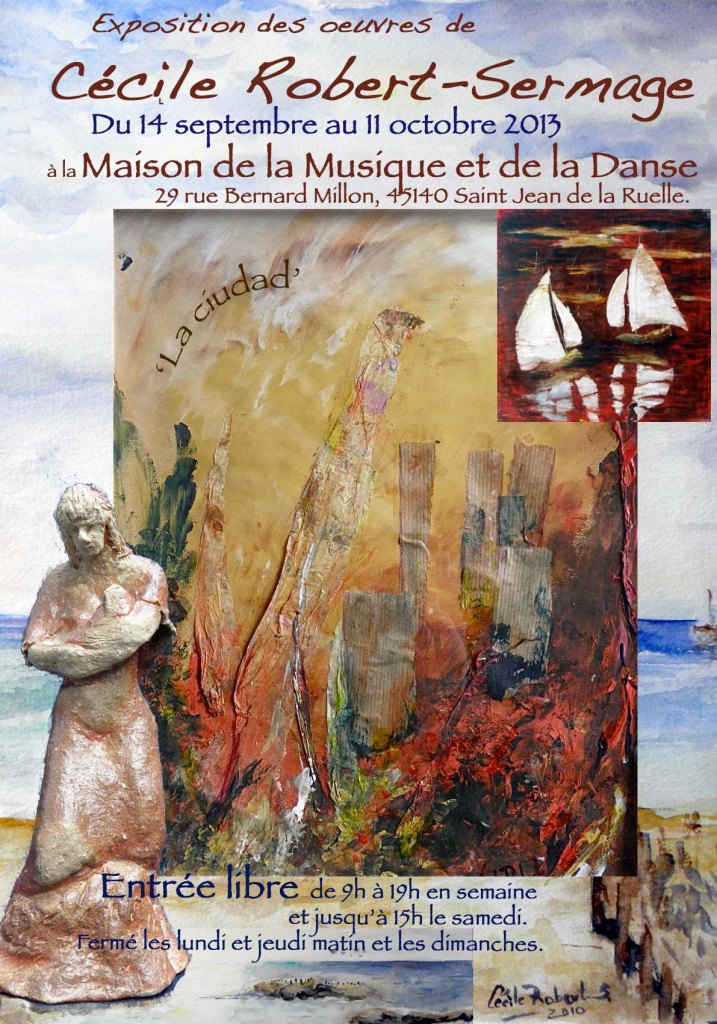 Exposition Maison de la Musique et de la Danse, Saint Jean de la Ruelle