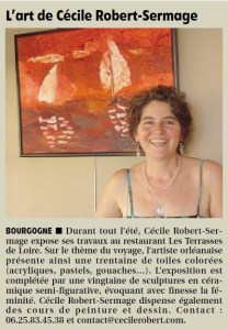 Exposition au Terrasses de Loire