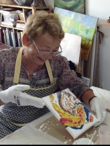 Françoise chez Cécile Robert Sermage