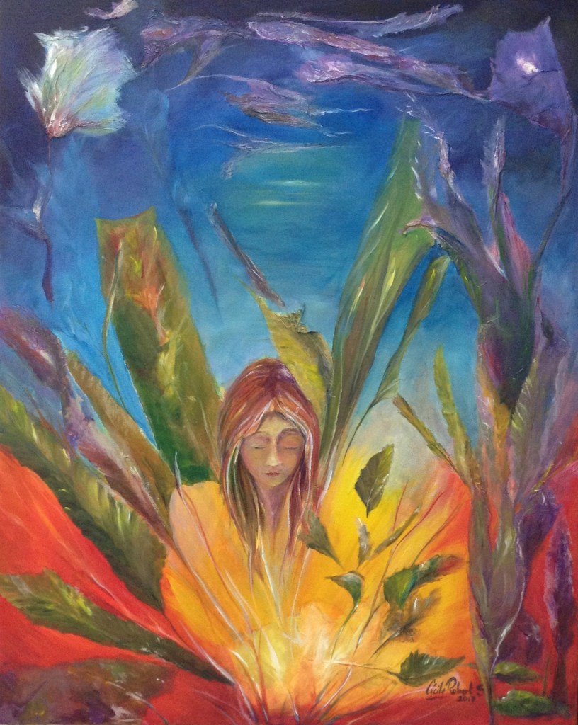 La Source
Peinture de Cécile Robert-Sermage